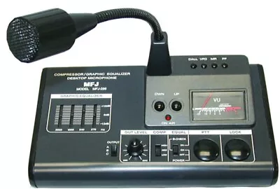 MFJ-299* - Deluxe Desk Top Microphone/EQ • £169.99