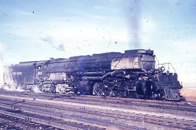 Union Pacific RR # 4002 4-8-8-4  Big Boy  Steam Locomotive Dup 35mm Color Slide • $1.75