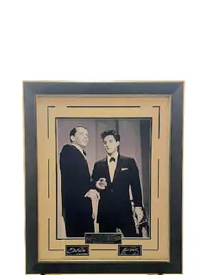 Elvis Presley & Frank Sinatra Framed Laser Engraved Artwork • $349.99