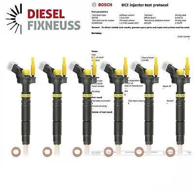 6x Bosch Injector 0445116028 Injector Mercedes A6420701287 Sprinter 098643 OM642 • $399.95