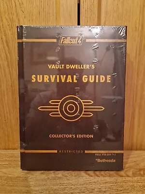 Fallout 4 Vault Dweller's Survival Guide Collector's Edition (Hardback) Map • £99.99