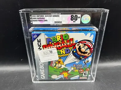 Mario Pinball Land Nintendo Game Boy Advance GBA VGA 80+ FACTORY SEALED WATA • $249.99