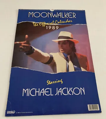 MICHAEL JACKSON 1989 Moonwalker CALENDAR OFFICIALLY LICENCED • $24.88
