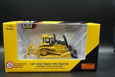 Norscot 55158 Cat D10t Track-type Tractor W/metal Tracks  1:50 Scale N.i.b. • $89.95