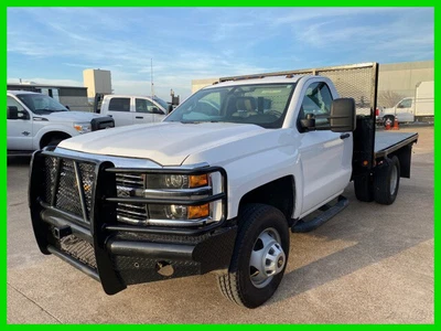 $23890 • Buy 2018 Chevrolet Silverado 3500 Work Truck Dually Single Cab V8 Bluetooth Hau