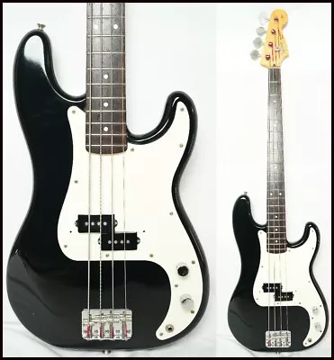 Used 1993-1994 Squier Japan SPB-33 MIJ PRECISION BASS Black 3.9Kg W/GB • $672.33