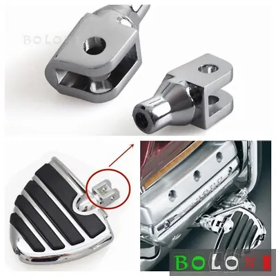 Pair Foot Pegs Adapter For Honda GL1800 2001-2013 Suzuki Boulevard M109R M90 M50 • $17.47