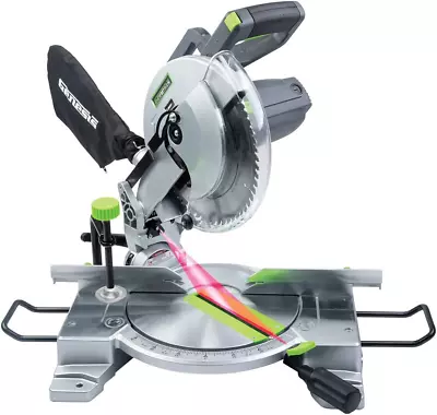 15-Amp 10-Inch Compound Miter Saw With Laser Guide And 9 Positive Miter Stops   • $228.99