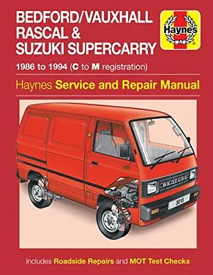 Bedford/Vauxhall Rascal Service And Repair Manual (Haynes Service And Repair** • $59.98