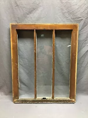  Antique 3 Lite Window Triple Pane Sash 24x29 Arts Crafts Mission VTG 708-20B • $49