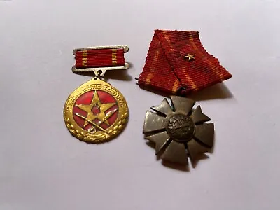 MEDAL  French Indochina Medal  KHANG CHIEN    To Win  Tunnel Rat  Badge  L5 • $65