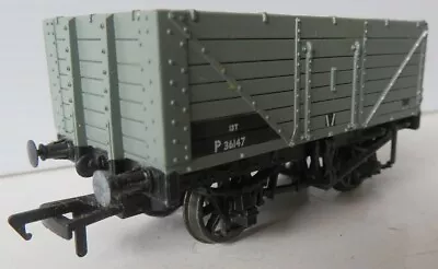 BACHMANN 37-081D BR Grey Ex Private Owner 7 Plank Wagon With End Door • $24.99