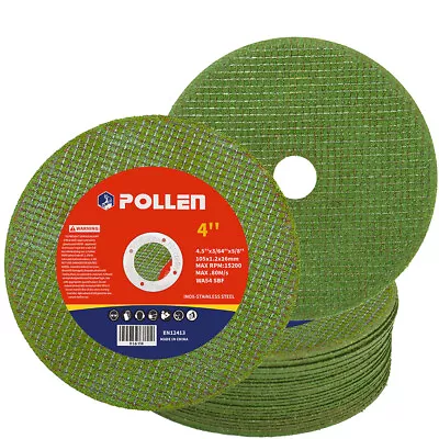 4 Inch Metal Cutting Discs Wheel 100mm Cut-off Wheels Angle Grinder 5-30 Pack • £7.70