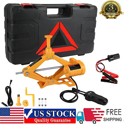 12V Electric Car Jack Floor Jack 3 Ton Electric Scissor Jack Car Repair Tool • $59.99