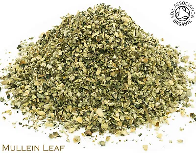 Organic Mullein Leaf Herbal Blend Infusion (25 Unbleached Tea Bags - 50g) • £10.65