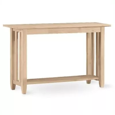 International Concepts Mission Unfinished Sofa Table • $180.58