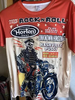 Rock Roll Rockabilly Crazy T-shirt Size Large Slightly Used  • £8