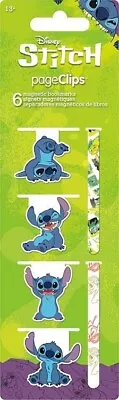 Magnetic Page Clips Bookmarks Disney Stitch Poses • $8.99