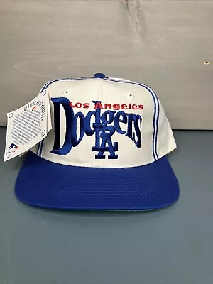 VINTAGE Los Angeles Dodgers Hat Cap Snap Back The Game 90s New With Tags • $135