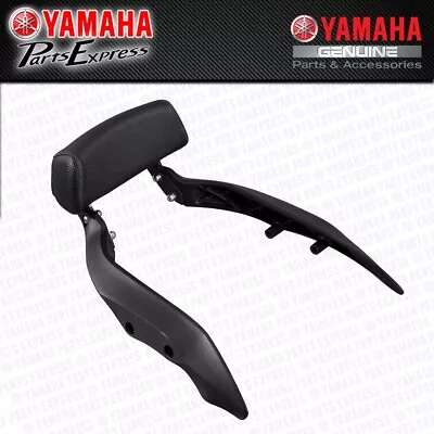 New 2009 - 2020 Yamaha V-max 1700 Vmax Oem Low-profile Backrest Kit Black/red • $514.95