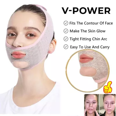 $8.99 • Buy Beauty Face Sculpting Sleep Mask, V Line Lifting Mask Facial Slimming Strap 2023
