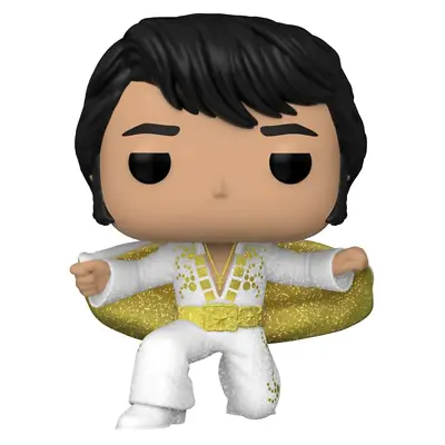 Officially Licensed Funko Elvis Pharaoh Suit US Ex Diamond Glitter Pop! Vinyl • $37.95