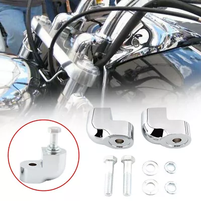 Motorcycle Handlebar Risers Mount Clamp For Honda VTX1300C  VTX1300 C 2004-2009 • $65.25