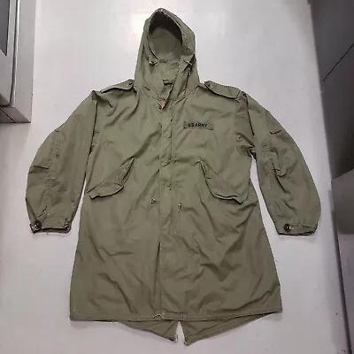 £241.50 • Buy Korean War 50s US Army M-51 Military Fishtail Parka M-1951 Jacket Sz