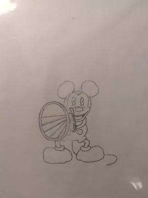  Mickey Mouse Club  Mickey Mouse Animation Drawing (Walt Disney 1929) • $450