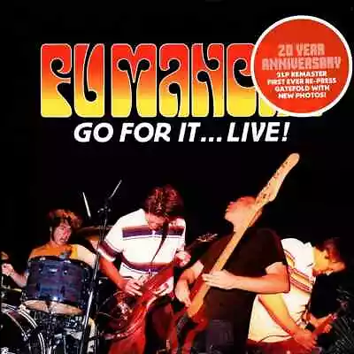 Fu Manchu – Go For It...Live! - Colored 2 LP Vinyl Records 12  - NEW Sealed • $39.95