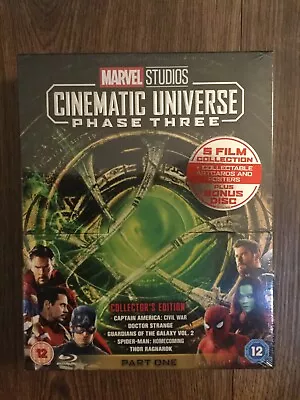 Marvel Cinematic Universe MCU Phase 3 Blu Ray • £25