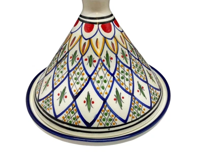 $84.99 • Buy Le Souk Ceramique Serving Tagine Hand Painted Ceramic Colorful Moroccan Style