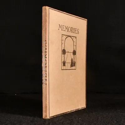 1929 Memories J. Galsworthy Illustrated By M. Earl • $113.23