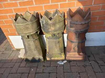 £25 • Buy 1x Victorian Chimney Pot Crown Top.. 4 Available