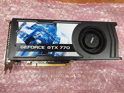 MSI GeFORCE GTX 770 GRAPHICS CARD 2GB GDDR5 PCI-e X16 DVI HDMI DP APPLE MAC EFI • $88