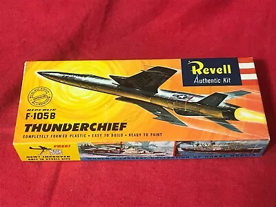 Revell  S  F-105B Thunderchief Kit #H285:89. 1958 1st Issue. • $20