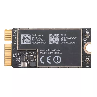 BCM94360CS2  Wifi Card Bluetooth 4.0 802.11Ac Hackintosh MacOS For Air7580 • £16.79