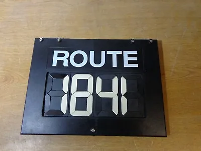 Manual Route Board For School Bus Car Or Score Tablet • $25