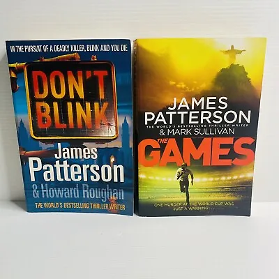 James Patterson Book Bundle-The Game- Dont Blink • $21.99