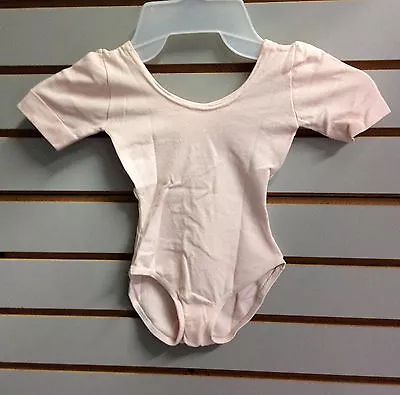 Mondor 496 Pink Toddler Child's Size Extra Small (2-4) Short Sleeve Leotard • $7.99