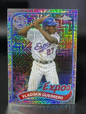 2024 Topps Series 1 VLADIMIR GUERRERO Expos #22 Chrome 1989 Silver Mojo ~QTY~ • $1.79