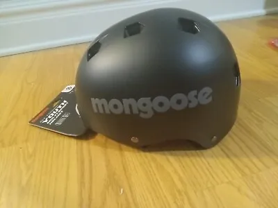 Mongoose All Terrain Bike  Skateboard Helmet Black Multi Sport  • $28.95