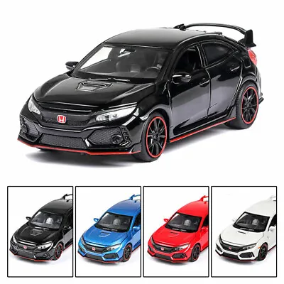 1:32 Scale Toys Diecast Car Model Children Vehicle Honda Civic Type R Vehicles • £16.19