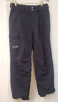 Marmot Men's Ski Pants Shell Nylon Lining Poly. 32x28 Blue • $25