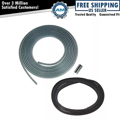 $87.19 • Buy Windshield Weatherstrip Seal & Chrome Strip Kit For Chevy Blazer Jimmy Suburban