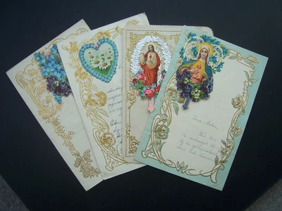 £30 • Buy 1928/30....four  Letters  Handwritten  On  Beautiful  Note-paper.... Dutch