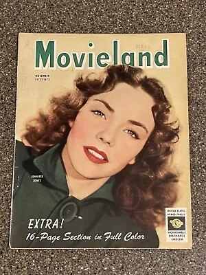 Movieland Magazine November 1945 Jennifer Jones Ava Gardner Bob Hope VG • $49.99