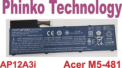  Battery For Acer Aspire Timeline M3-581TG M5-481TG AP12A3i AP12A4i • $114
