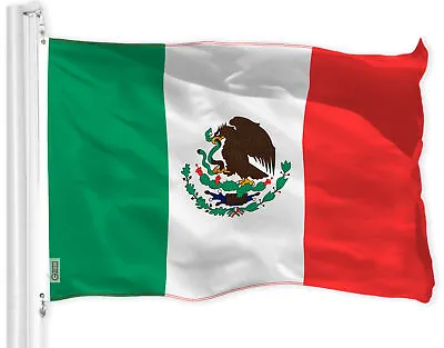 Mexico Mexican Flag 3x5 FT Printed 150D Polyester By G128 • $12.99