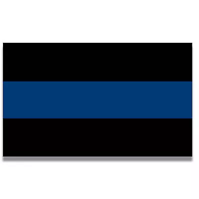 Thin Blue Line American Flag Magnet Decal 5x8 Inches Automotive Magnet • $9.99